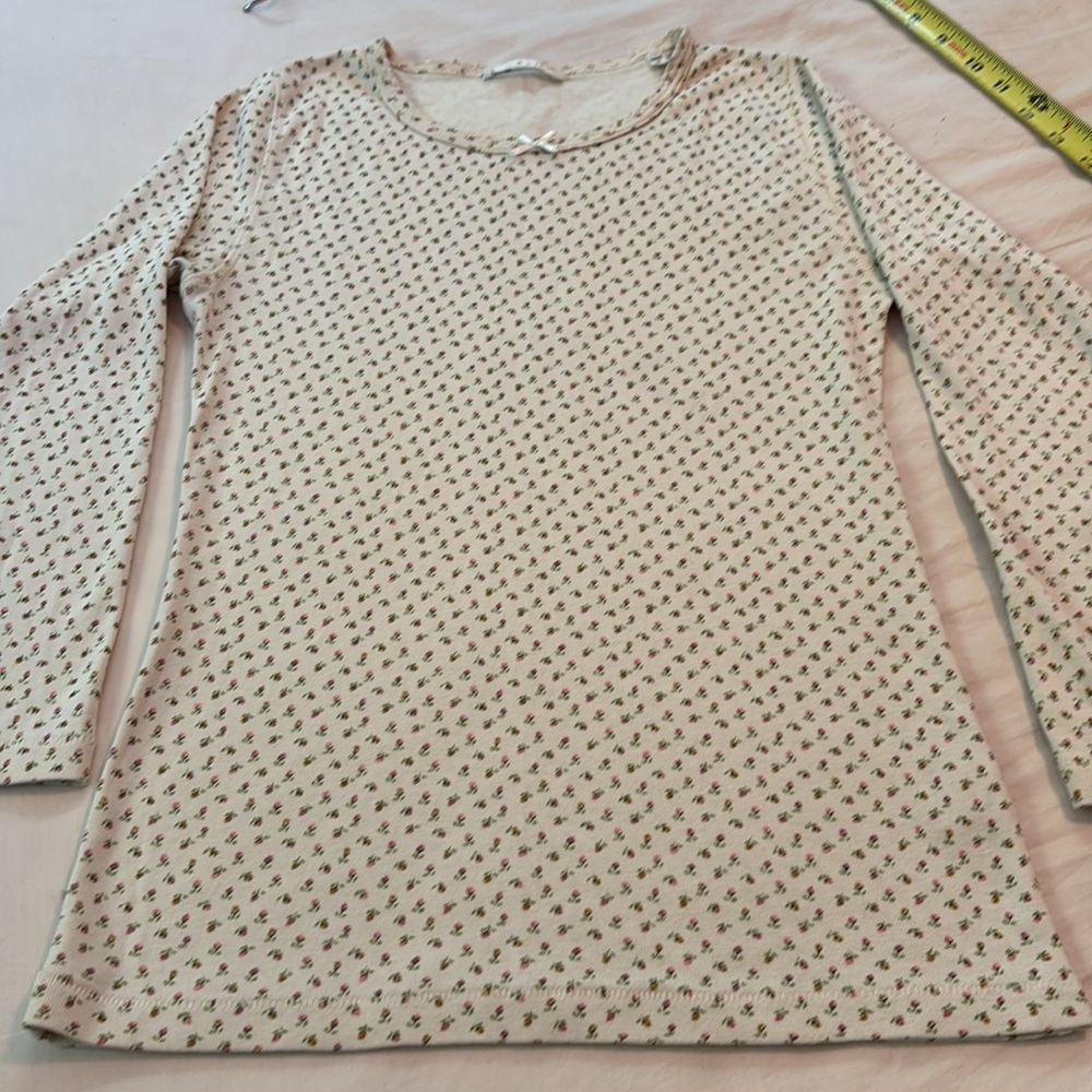 Floral Print Long Sleeve Top - Picture 4 of 17